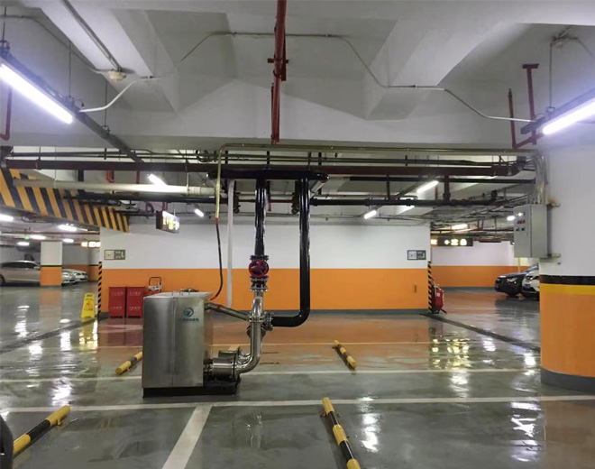 设备定位与进出水安装